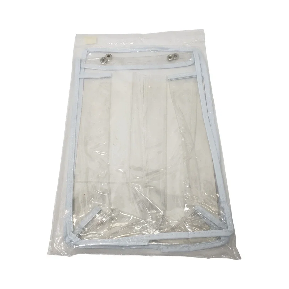 Westex Industries Pull Skein Yarn Organizer Clear Vinyl Storage Bag Blue 4907